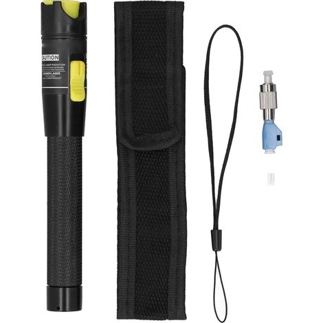 Testeur de stylo à lumière rouge pour câble à Fiber optique, 50km, avec adaptateur FC LC, localisateur optique de défauts visuels de Type VFL
