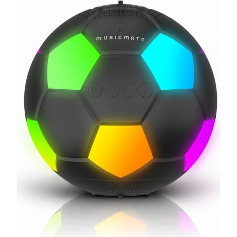 Altoparlante Bluetooth MusicMate MM-SB40-B FootballWave con LED (1/5)