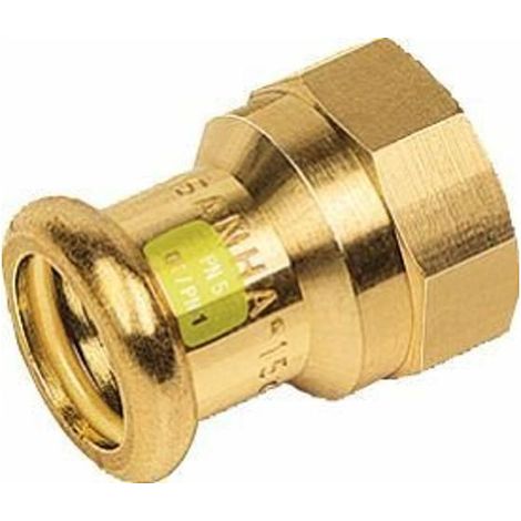 SANHA Gas-Pressfit., Überg.-Muf. 35x11/4 Rotguss, Nr.11270g - 83068484 von Buderus