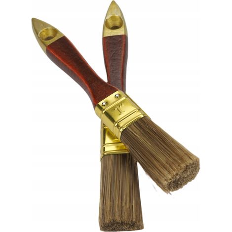 Brocha acr铆lica dorada de 2,5 cm (1") (1/5)