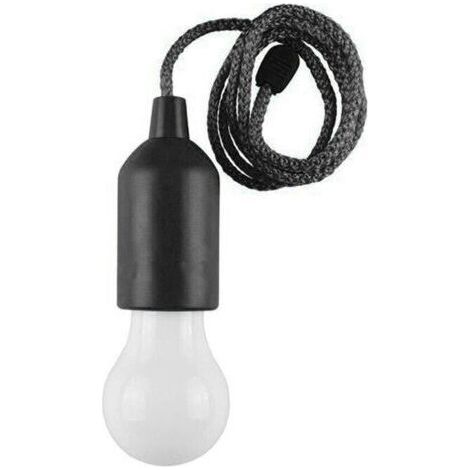 Ampoule LED avec cordon de tirage, ampoule d'ambiance colorée à piles pour fête et mariage (1/4)