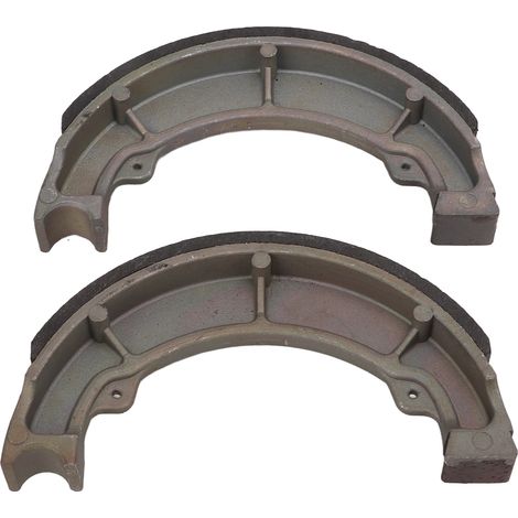 Jeu de 2 plaquettes de frein arrière pour quad Suzuki Eiger 400 LTF400 (2002-2007), garnitures de rechange haute performance, kit de freinage compatible, mâchoires neuves (1/5)