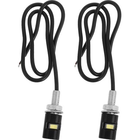 Vis de fixation pour luminaire, lot de 2 unités, en aluminium, pour usage automobile, pour installation et entretien à domicile.-AquaForge (1/5)