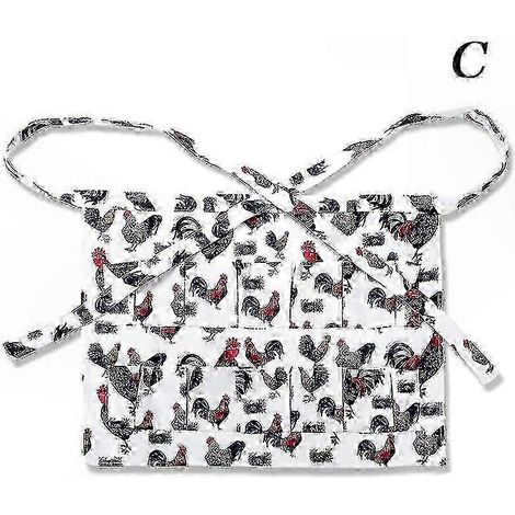 Eiersammelschürze mit mehreren Taschen, bruchsicheres Design für den landwirtschaftlichen Einsatz (1/4)