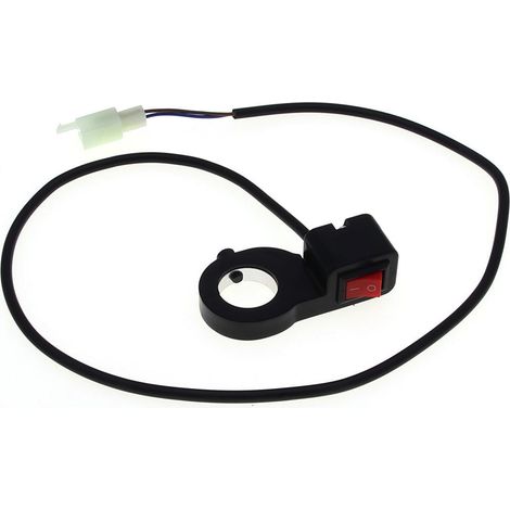 Modified parts: Single headlight switch for ATVs, 2.8mm plug-in with hook. (1/5)