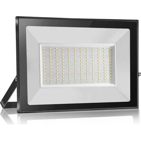 150W 15000LM Projecteur LED Extérieur 6000K Blanc Froid Spot LED Extérieur IP65 Etanche Projecteur LED pour Terrasse Jardin Parc Garage Cour Entrée (1/5)