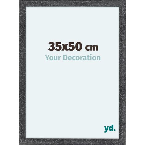 yd. - Cadre photo 35x50 - Gris Patine - MDF - Como (1/5)