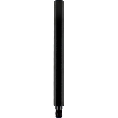Gt Market – Rallonge 45 cm pour couronne diamant – Acier noir – Raccord femelle 1 1/4” – Longueur utile 45 cm pour perçage profond