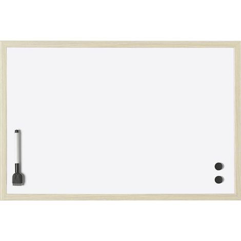 magnetoplan Lavagna bianca Whiteboard (L x A) 800 mm x 600 mm Bianco verniciato