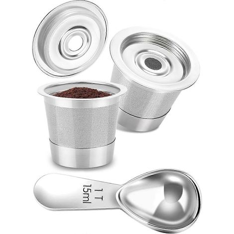 K-Cup-Kapseln und wiederverwendbare Kaffeepads für die Kaffeemaschinen PB051 und CFP101 (1/5)