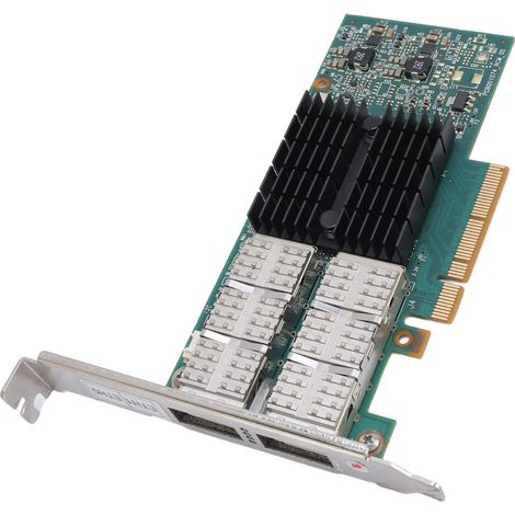 Scheda di rete 40GbE a 2 porte - PCIe a bassa latenza per fibra ottica (1/5)