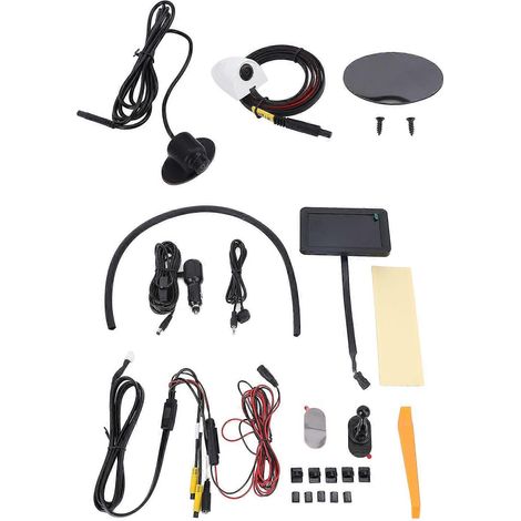Totwinkelkamera, 2-Kanal-Set mit 5-Zoll-Bildschirm, 800x480 IPS-Weitwinkelansicht, seitlich montiertes DVR-System für Linkslenker (1/5)