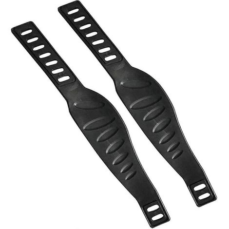 Sangles de pédales pour vélo d'appartement, sangles de pédales universelles robustes et réglables en longueur pour vélo de spinning (1/4)