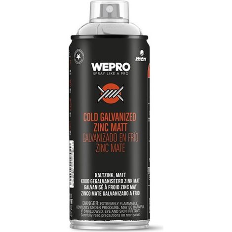 PINTURA SPRAY GALVANIZADO EN FRIO ZINC MATE