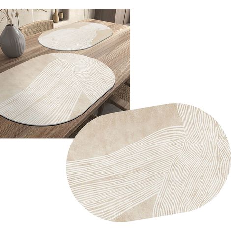 Set de table résistant à la chaleur, en similicuir imperméable et résistant à l'huile, type 1 (1/5)