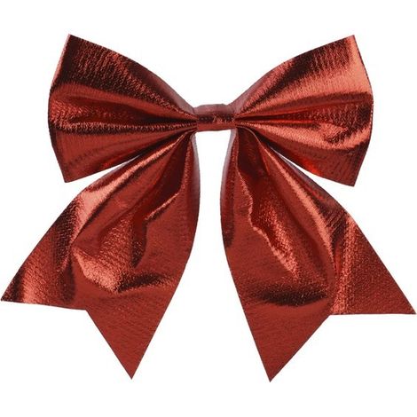 Fiocco natalizio rosso scuro 20 × 24 cm