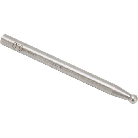 Poinçon à damper en acier allié, poinçon professionnel pour la fabrication de bijoux et le formage des métaux, 0,2 pouce (1/5)