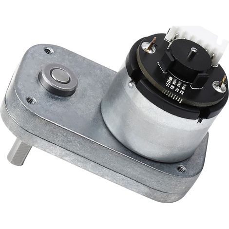 WAVESHARE Moteur à engrenages DC avec transmission métallique robuste