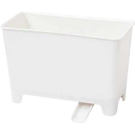Poubelle de cuisine portable en plastique, bac de rangement pour déchets et égout (1/4)