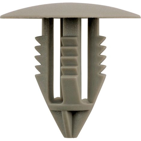 KS Tools - Agrafes de pare-chocs gris pour Volvo - Ø 9,1 mm - 10 pcs - 420.1806 (1/2)