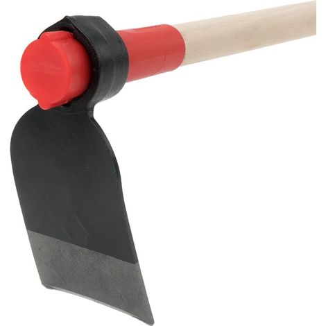 Houe forgée avec manche en bois certifié 1200 mm – Système anti-rotation – BELLOTA HOE1BW1200AP (1/3)