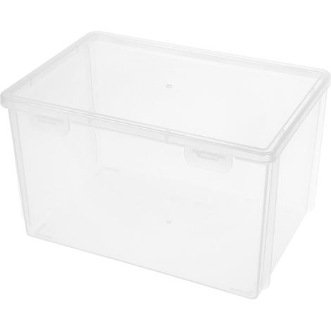 Support à lessive avec grande capacité, conteneur en plastique avec couvercle, boîte de rangement hermétique pour lessive en poudre et lessive liquide dans la buanderie. (1/5)