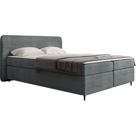 Cama continental Stonecrest 108, Taro 98, Continental, Doble, 140x200, Tapiz, Somieres, 162x207x104cm