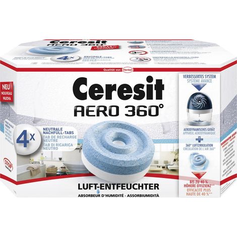 Ceresit Aero 360° Nachfüll-Tabs 4 Stück , 656536277