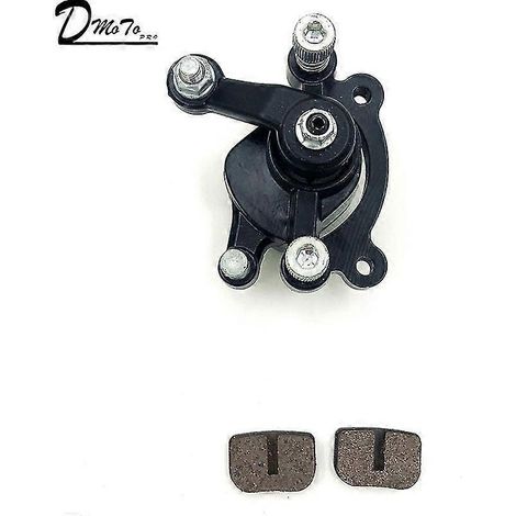 Kit d'étrier de frein à disque arrière 140 mm et disques de friction pour mini-moto tout-terrain à essence 49 cm³, scooter électrique et quad - Taille L (1/5)