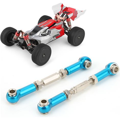 Bras de Suspension Arrière pour WLtoys 144001, Pièce de Direction RC en Métal Bleu 1289B (1/2)