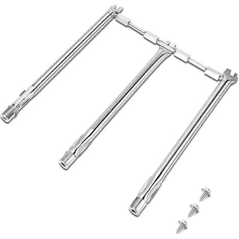 Brûleur 18" pour Weber Spirit série 300 E310 S310 E320 S320, tube de brûleur de remplacement pour Weber E330 S330 SP-330, Weber Spirit II série 310 (LGL) style 3026 (1/5)