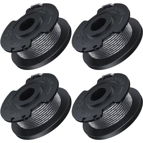 Grass Trimmer Line Compatible with Bosch, Suitable for Cordless Grass Trimmers, Contains 4 Pieces F016800569 Grass Trimmer Spool (1/3)