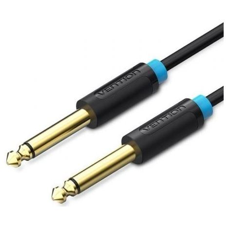 Cable Mono Vention BAABH/ Jack 6.5 Macho - Jack 6.5 Macho/ 2m/ Negro