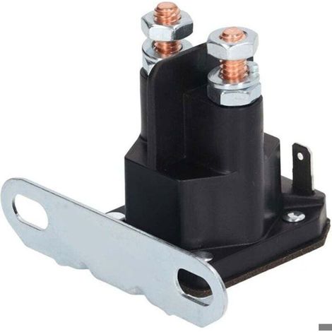 SoléNoïde de Relais de DéMarreur de Tracteur de Pelouse DC 12V SoléNoïde de Relais de DéMarreur Anti-PoussièRe RéSis (1/4)