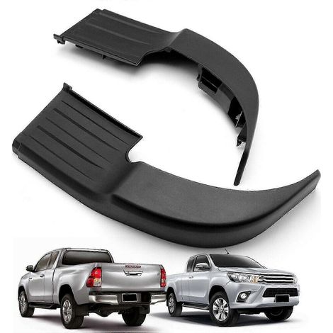 Marchepied de pare-chocs arrière noir pour Toyota Hilux Revo Rocco 2015-2019 - Yvan (1/3)
