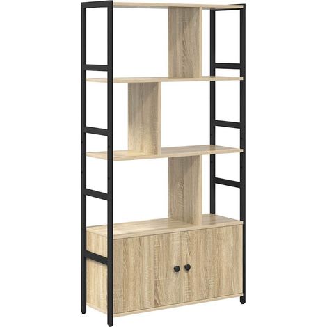 Maison Exclusive - Bücherregal Sonoma-Eiche 80 x 30 x 155,5 cm Ho