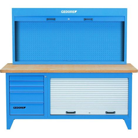 Gedore Kombination Werkbank mit Schrank (1/4)