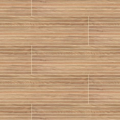 Carrelage effet Bois Chêne Nature Stripe 90x22,5x0,95 cm Mat Olmero - Mur intérieur (vendu par carton de 0,81 m²) - RO'MA CARRELAGE