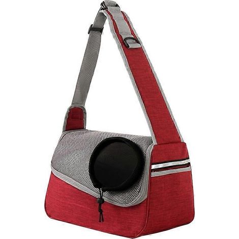 Sac de transport respirant pour chiens et chats, cage portable cationique 8,2x14,1x7,4 pouces, pochette légère pour animaux. (1/4)