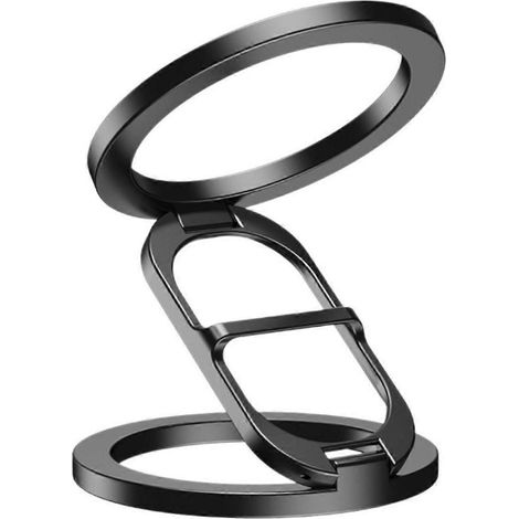 Faltbarer, doppelseitiger magnetischer Handyhalter, grau (1/5)