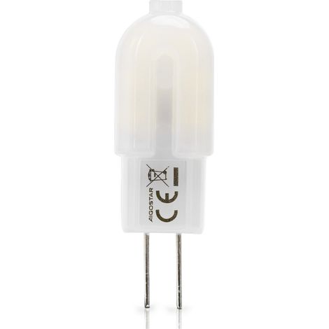 Lampadina Led G4 a Capsula 1,3W SMD opaca Bianco freddo 6500K Aigostar (1/4)