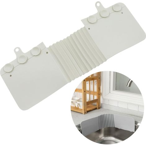 Protecteur d’évier anti-éclaboussures, cache pour cuisine et salle de bain, accessoire imperméable