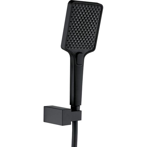 Modello di doccia elegante Deante nero opaco design moderno