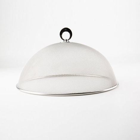 Reloj de acero inoxidable para alimentos - Antimoscas, para alimentos, frutas, quesos y pasteles