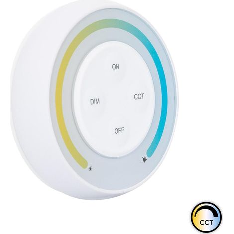 Télécommande Murale RF pour Variateur LED CCT Sunrise MiBoxer S1-W Blanc