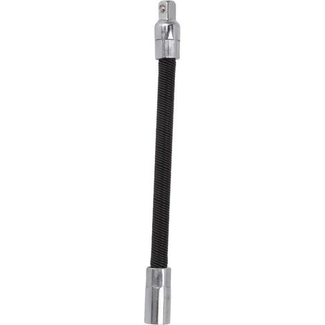 Rallonge de clé flexible universelle pliable pour atelier, noire 3/8 (1/5)
