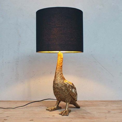 Lampe Howard patine dorée 65x31cm (1/3)