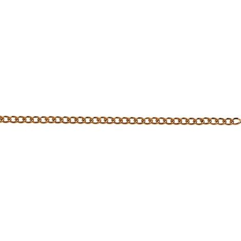 CATENA ATTORCIGLIATA NICKELATA 9X6X1,5 LUNGHEZZA 2 METRI SET 5 PEZZI - MASIDEF (1/2)