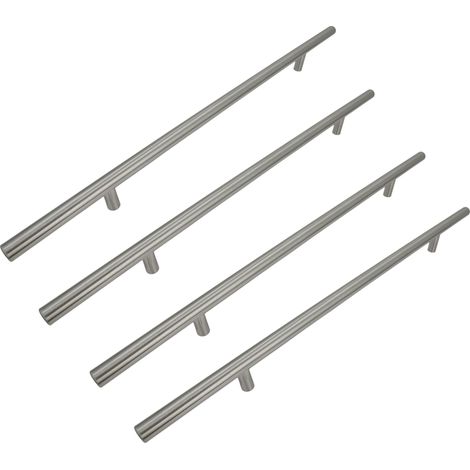 x Möbelgriff Reling 256 mm silber (1/5)