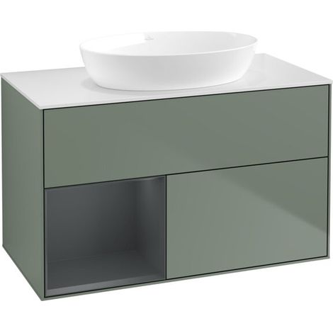Villeroy & Boch FA11HGGM meuble sous-lavabo Finion FA1 (1/2)